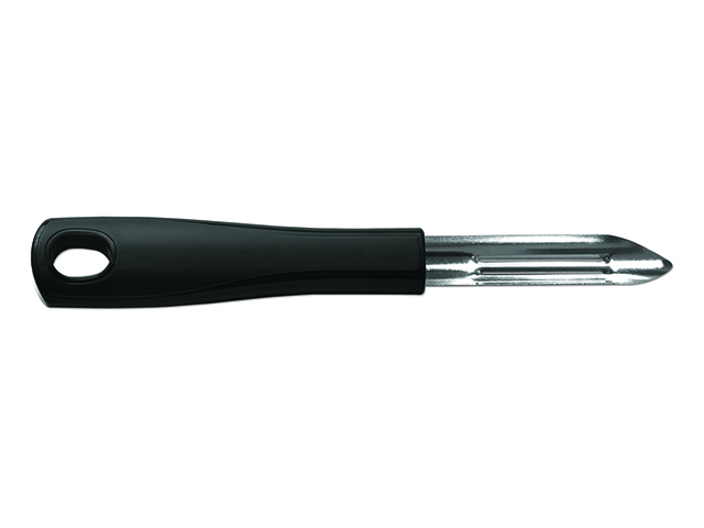 Cutit pentru curatarea legumelor Ghidini Daily 18cm, inox/plastic