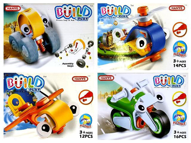 Constructor Hanye 4in1 masina-motocicleta-avion-elicoper