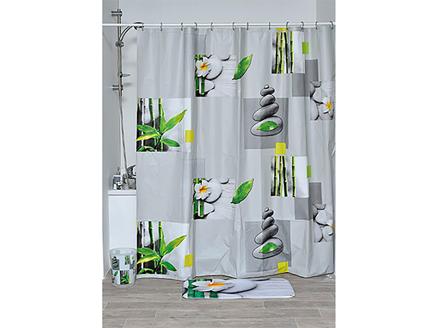 Perdea pentru dus 180X180cm Tendance Honolulu, PEVA