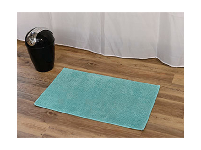 Covoras pentru baie 45X75cm Tendance, albastru, microfibra