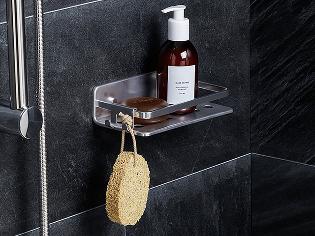 Raft pe perete Tatay Moon 20X10X5.5cm, aluminiu