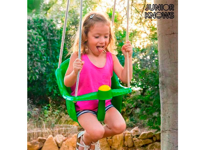 Leagan din plastic pentru copii cu virsta mica