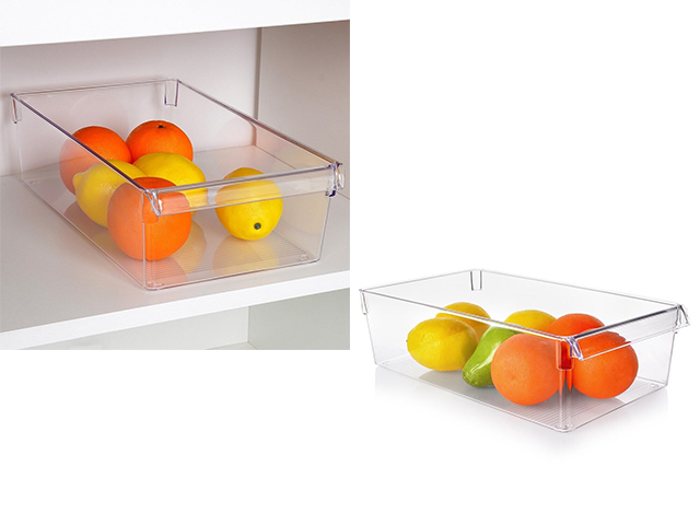 Coș pentru depozitare în frigider 36X20X10cm EH,  plastic